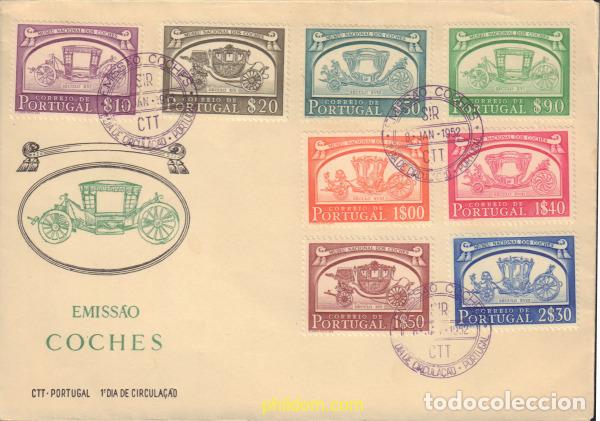 Sellos: 440567 MNH PORTUGAL 1952 MUSEO NACIONAL DE CARROZAS