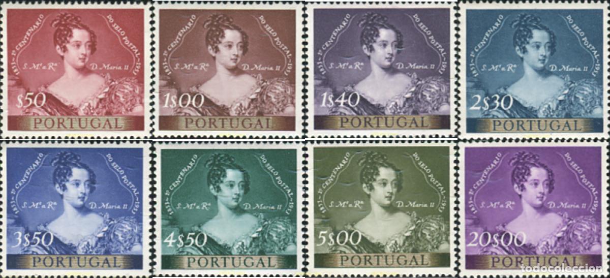Sellos: 125401 MNH PORTUGAL 1953 DIA DEL SELLO
