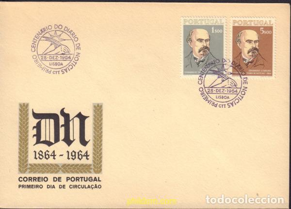 Sellos: 440611 MNH PORTUGAL 1964 CENTENARIO DEL PERIODICO &rdquo;DIARIO DE NOTICIAS&rdquo;