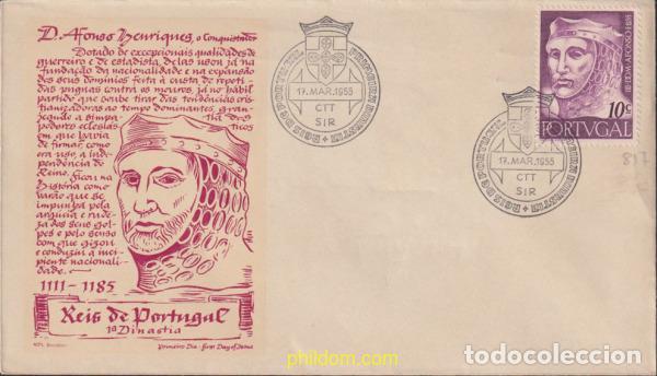 Sellos: 625498 MNH PORTUGAL 1955 DINASTIA ALFONSINA