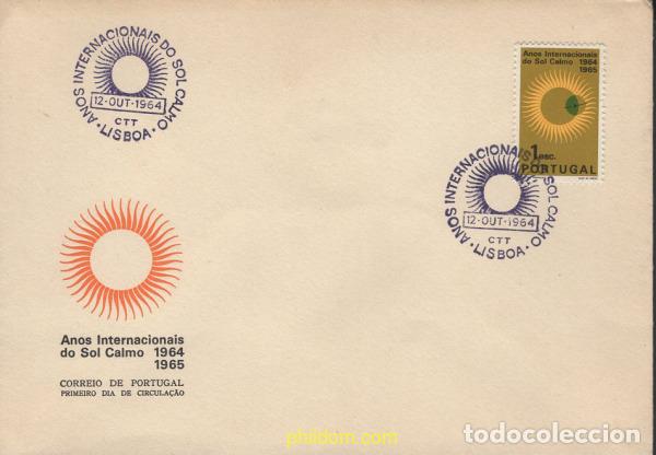 Sellos: 644148 MNH PORTUGAL 1964 A&Ntilde;O INTERNACIONAL DEL SOL EN CALMA