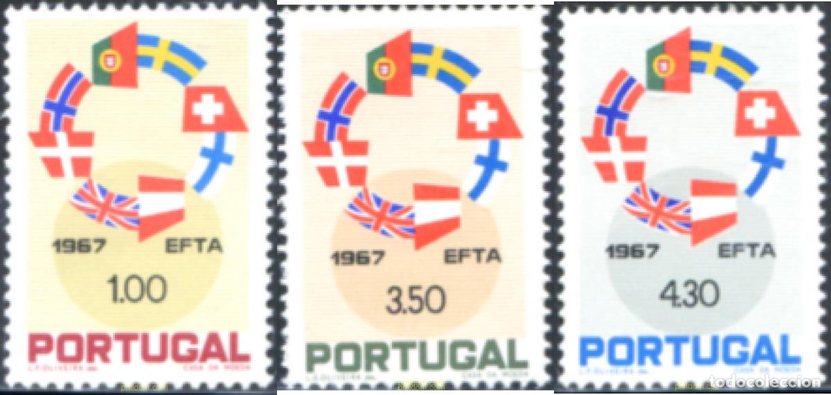 Sellos: 125507 MNH PORTUGAL 1967 ASOCIACION EUROPEA DE LIBRE CAMBIO