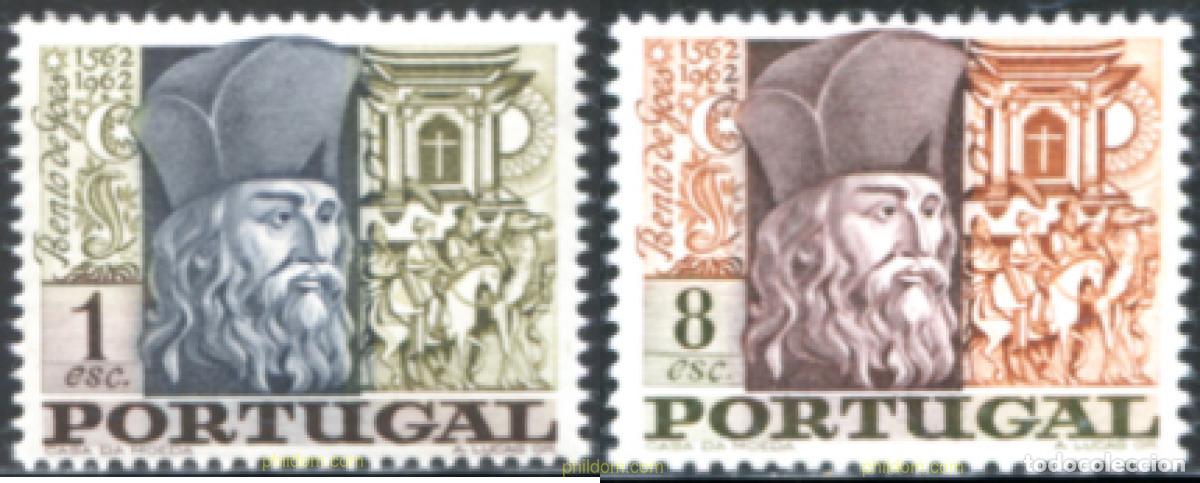 Sellos: 125519 MNH PORTUGAL 1968 HOMENAJE A BENTO DE GOES, SOLDADO Y MISIONERO