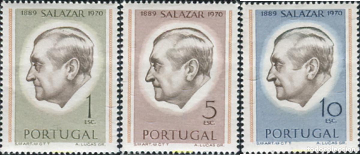 Briefmarken: 125584 MNH PORTUGAL 1971 PRESIDENTE ANTONIO DE OLIVEIRA SALAZAR