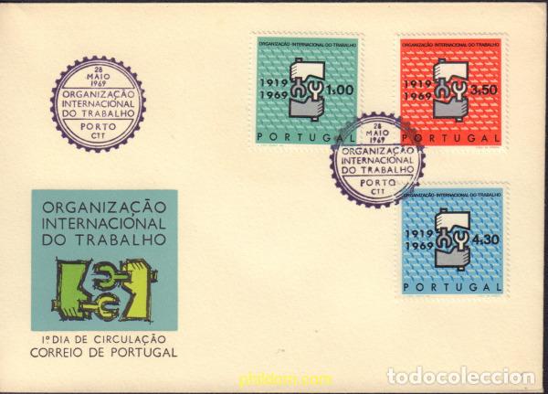 Briefmarken: 440634 MNH PORTUGAL 1969 50 ANIVERSARIO DE LA ORGANIZACION INTERNACIONAL DEL TRABAJO