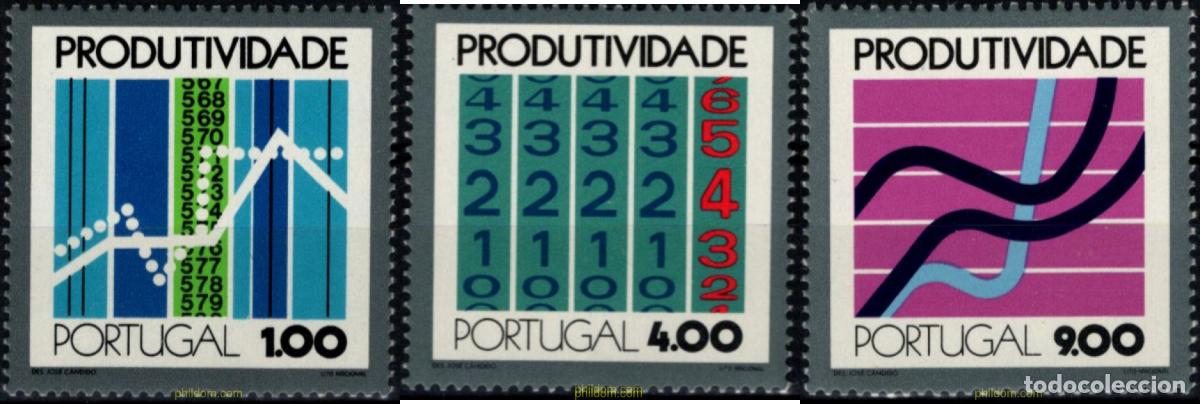Sellos: 125607 MNH PORTUGAL 1973 DIA DE LA PRODUCTIVIDAD