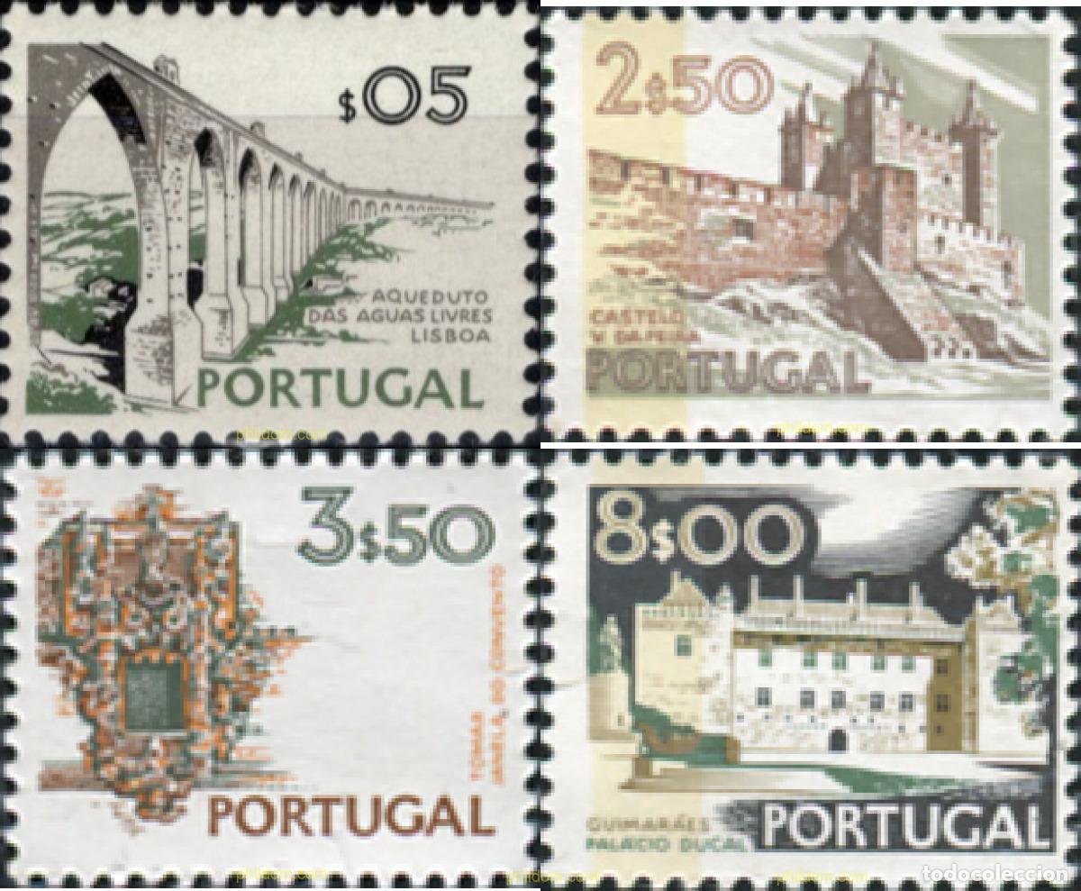 Sellos: 141215 MNH PORTUGAL 1973 VISTAS Y MONUMENTOS