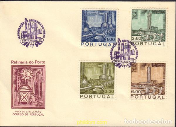 Sellos: 440638 MNH PORTUGAL 1970 INAUGURACION DE LA REFINERIA DE PETROLEO DE OPORTO
