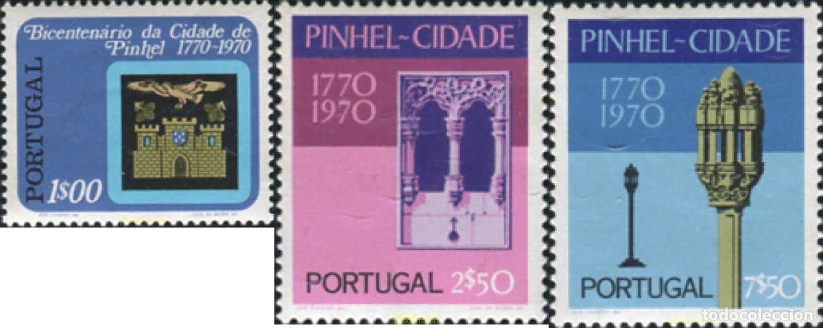 Sellos: 125597 MNH PORTUGAL 1972 BICENTENARIO DE LA VILLA DE PINHEL