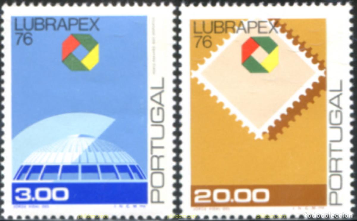 Sellos: 125681 MNH PORTUGAL 1976 LUBRAPEX 76. EXPOSICION FILATELICA INTERNACIONAL