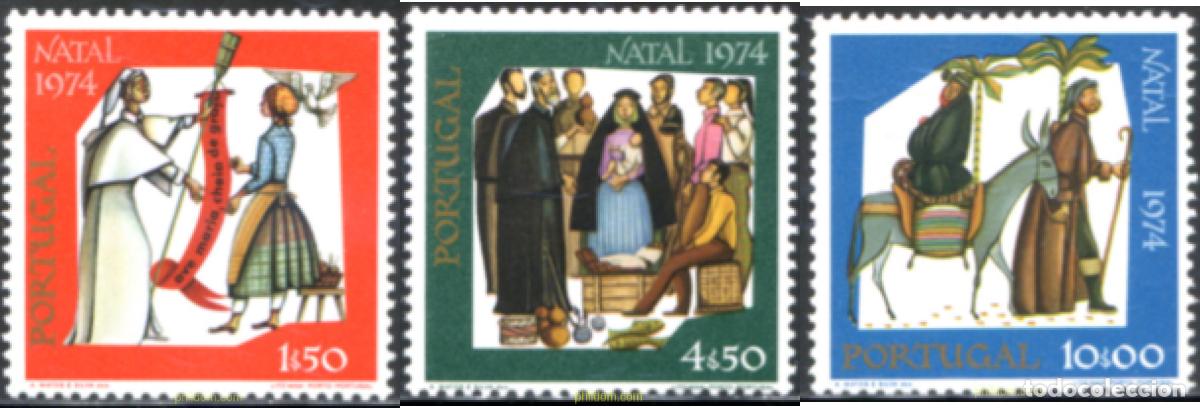 Sellos: 125652 MNH PORTUGAL 1974 NAVIDAD