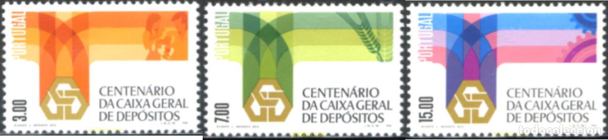 Sellos: 125684 MNH PORTUGAL 1976 CENTENARIO DE LA CAJA POSTAL DE AHORROS