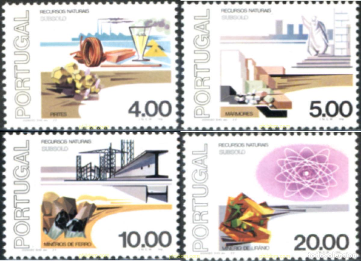 Briefmarken: 125703 MNH PORTUGAL 1977 RECURSOS NATURALES.