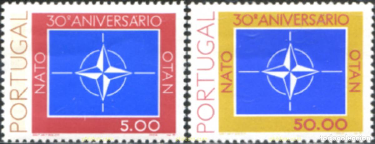 Stamps: 125723 MNH PORTUGAL 1979 30 ANIVERSARIO DE LA OTAN