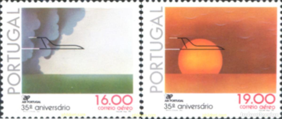 Timbres: 125727 MNH PORTUGAL 1979 35 ANIVERSARIO DE LOS TRANSPORTES AEREOS PORTUGESES