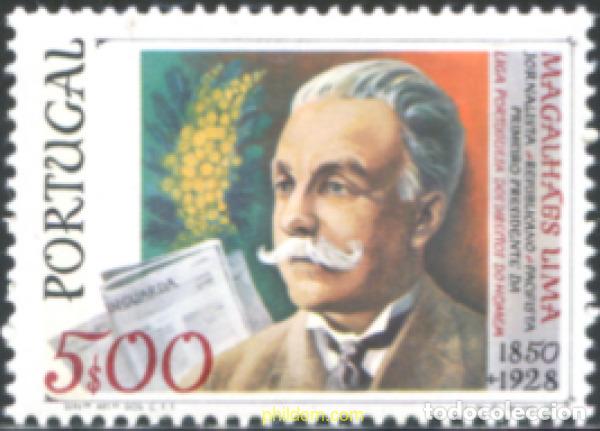 Timbres: 125718 MNH PORTUGAL 1978 50 ANIVERSARIO DE LA MUERTE DE MAGALHAES LIMA, PERIODISTA
