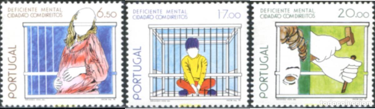 Timbres: 125725 MNH PORTUGAL 1979 INTEGRACION DE DEFICIENTES MENTALES EN LA SOCIEDAD