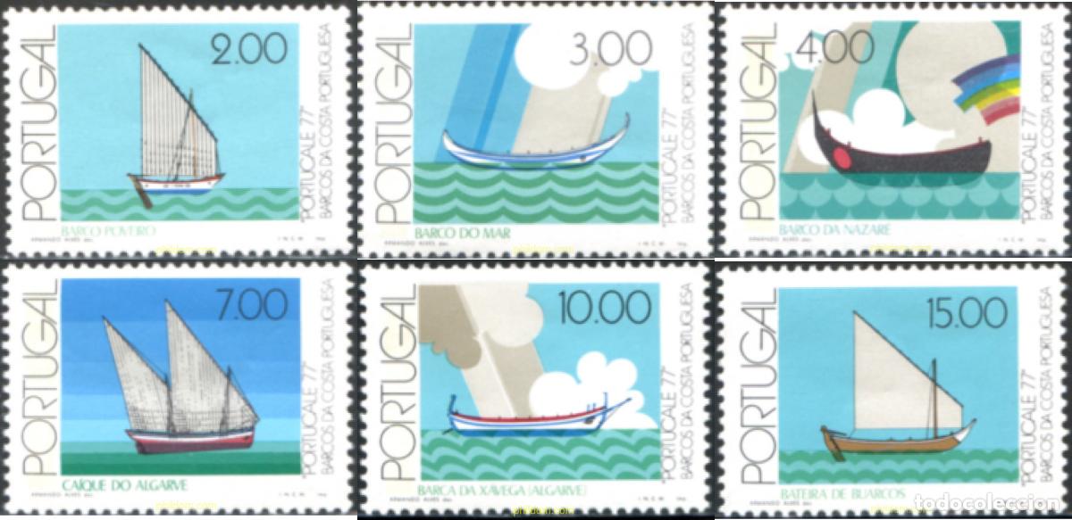 Timbres: 125706 MNH PORTUGAL 1977 PORTUCALE 77. EXPOSICION FILATELICA TEMATICA INTERNACIONAL