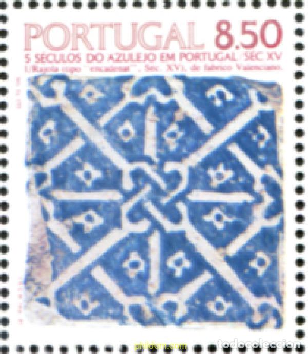 Stamps: 125766 MNH PORTUGAL 1981 5 SIGLOS DE AZULEJOS