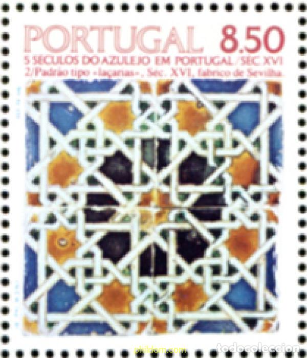 Stamps: 125775 MNH PORTUGAL 1981 5 SIGLOS DE AZULEJOS
