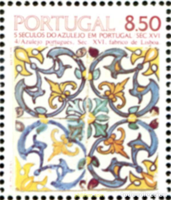 Stamps: 125784 MNH PORTUGAL 1981 5 SIGLOS DE AZULEJOS