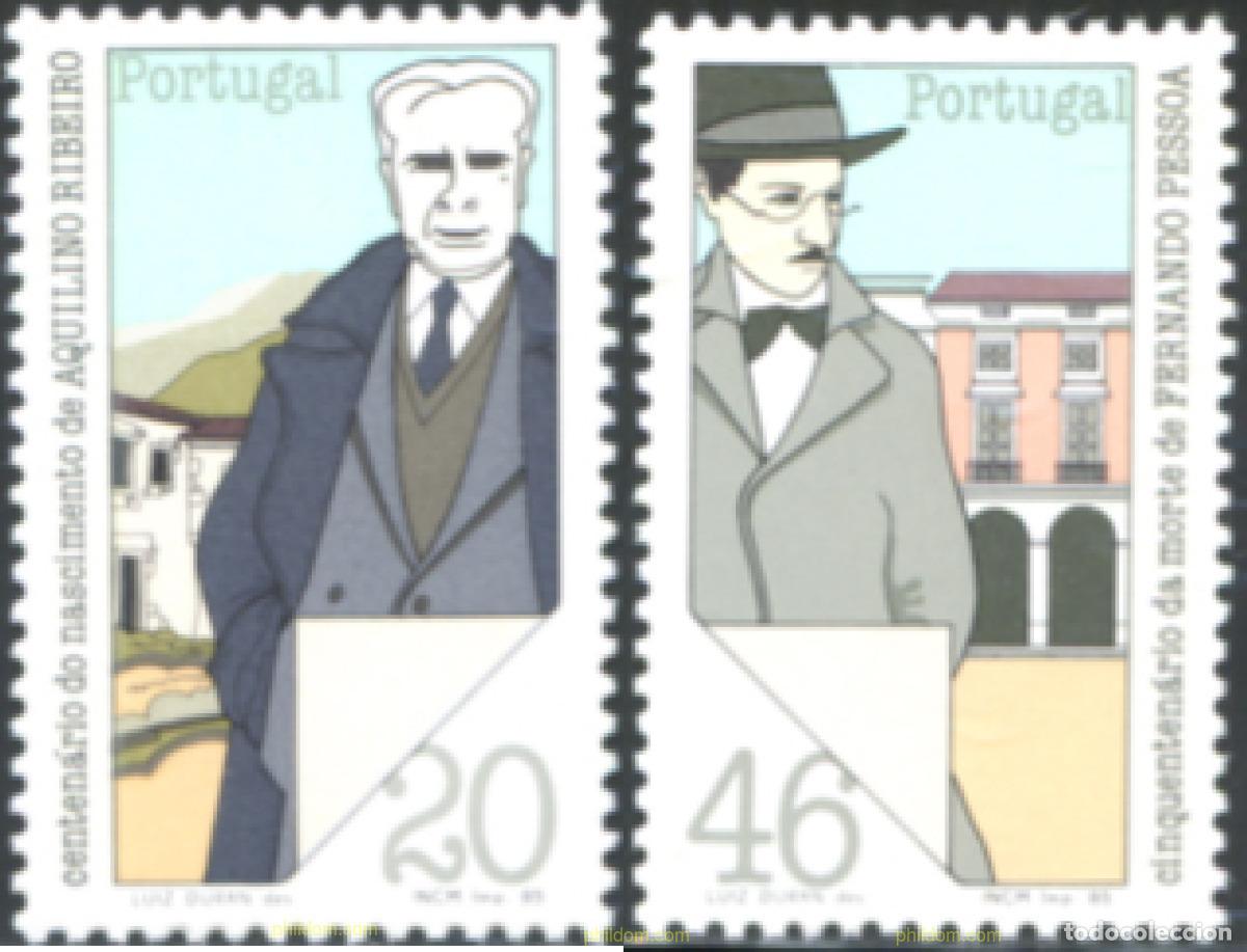 Stamps: 125867 MNH PORTUGAL 1985 PERSONALIDADES LITERARIAS