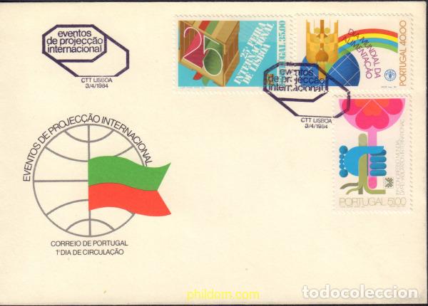 Stamps: 440770 MNH PORTUGAL 1984 EVENTOS