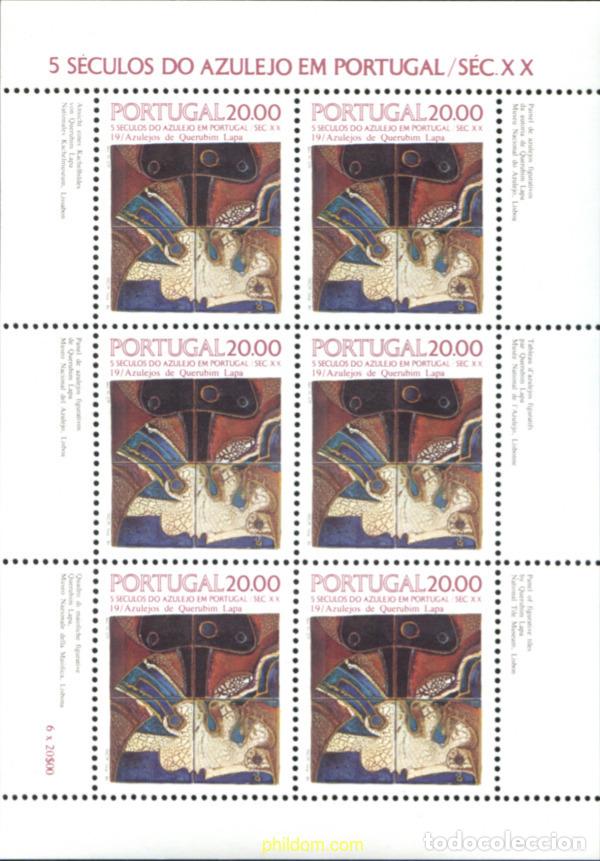 Stamps: 140789 MNH PORTUGAL 1985 5 SIGLOS DE AZULEJOS