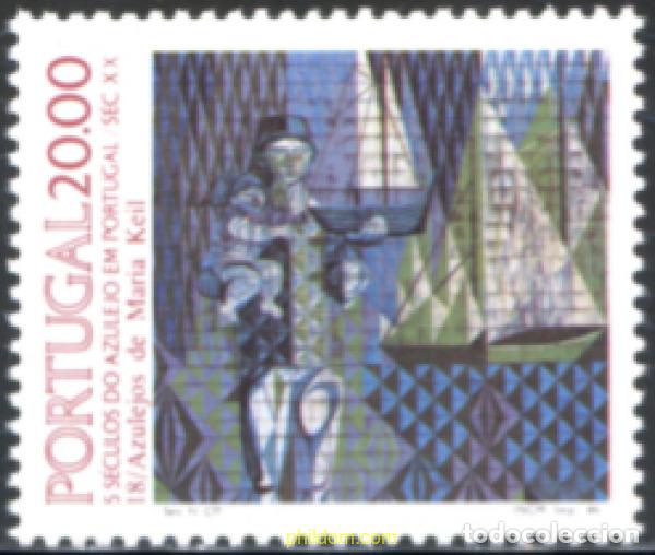 Stamps: 125864 MNH PORTUGAL 1985 5 SIGLOS DE AZULEJOS