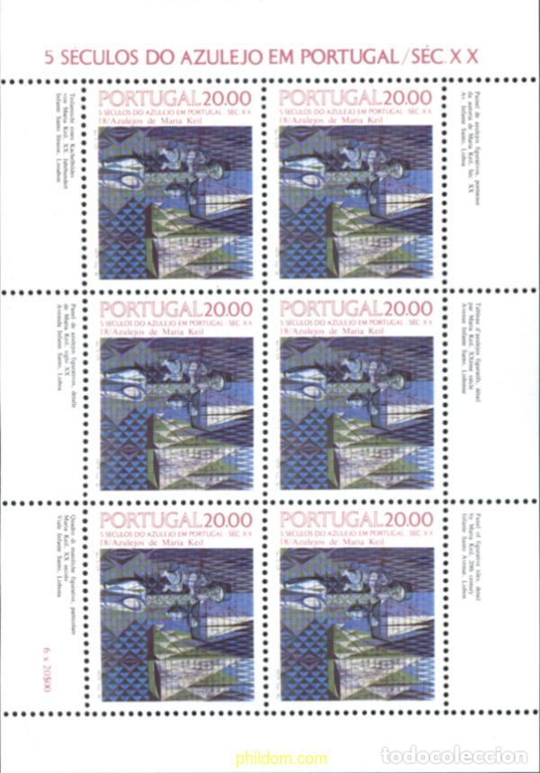 Stamps: 140783 MNH PORTUGAL 1985 5 SIGLOS DE AZULEJOS