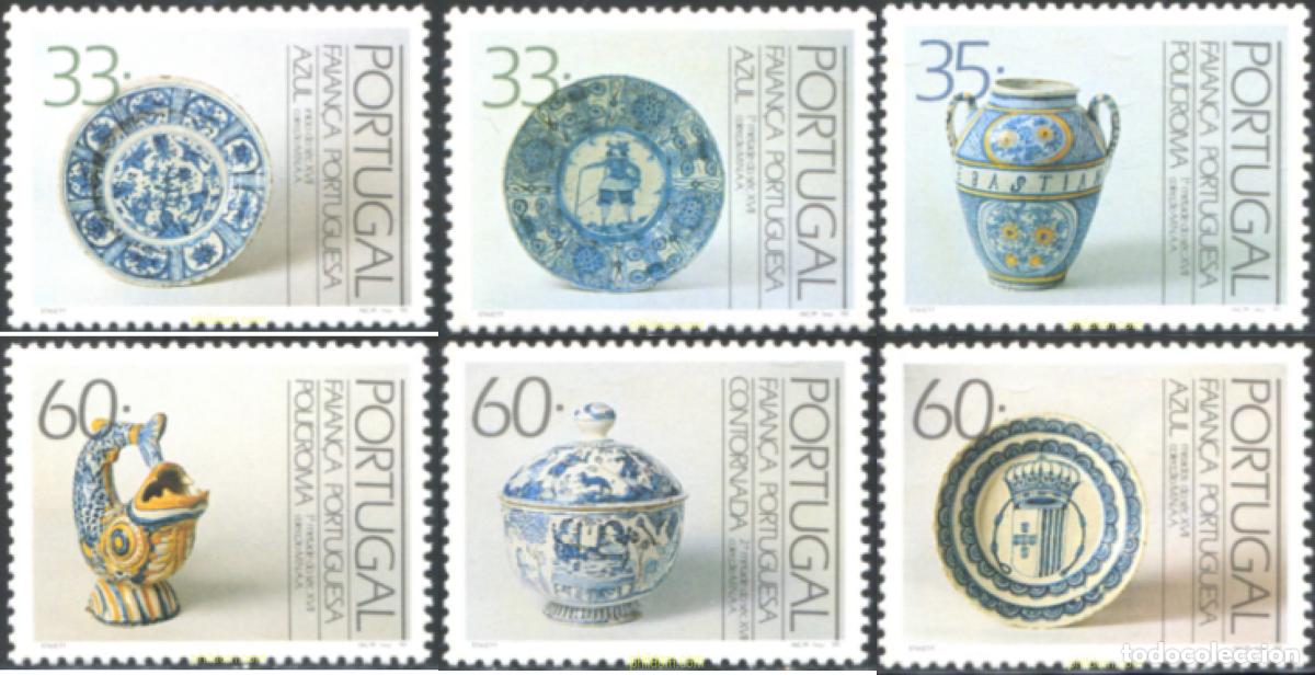Sellos: 125884 MNH PORTUGAL 1990 PORCELANA PORTUGUESA