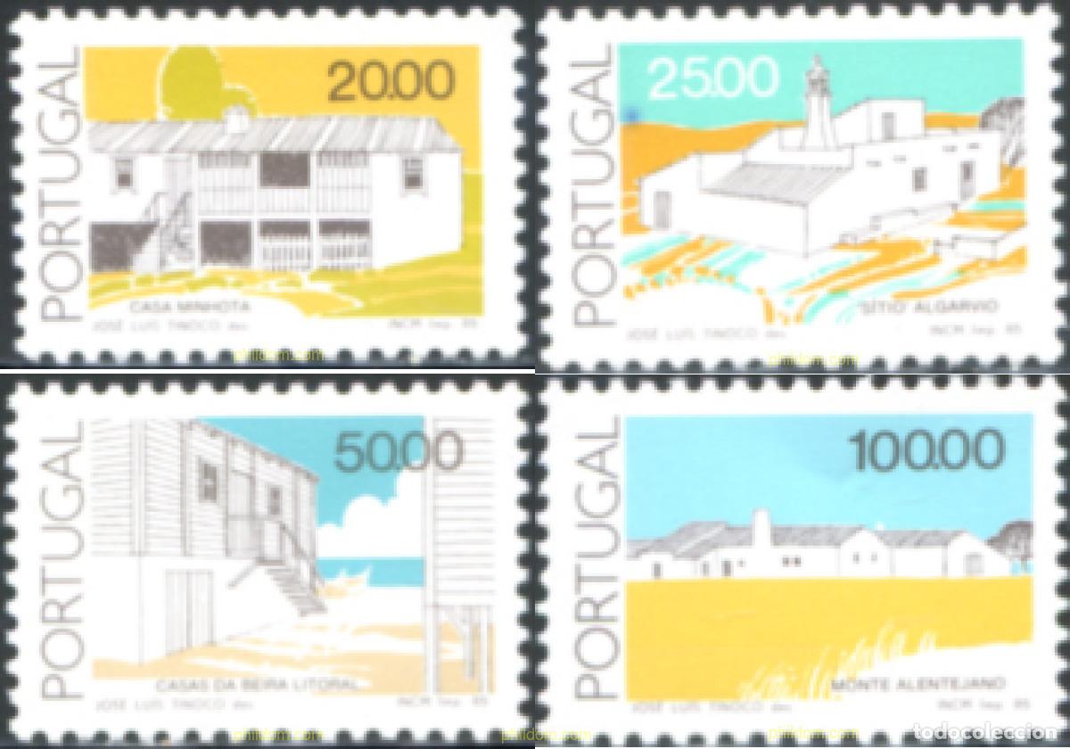 Sellos: 125865 MNH PORTUGAL 1985 ARQUITECTURA POPULAR