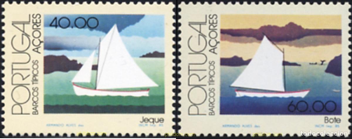 Sellos: 126418 MNH AZORES 1985 BARCAS TIPICAS DE AZORES