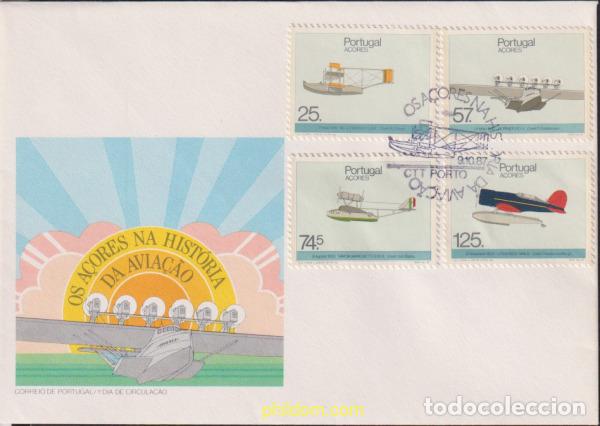 Sellos: 440898 MNH AZORES 1987 LAS AZORES EN LA HISTORIA DE LA AVIACION