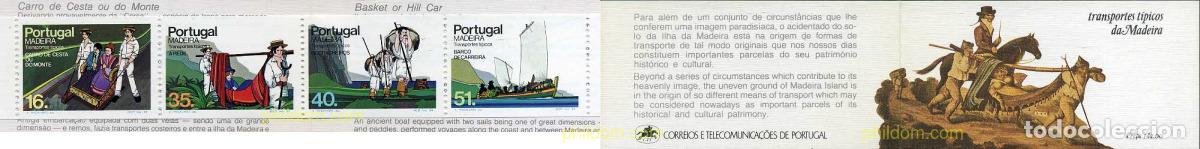 Sellos: 188614 MNH MADEIRA 1984 TRANSPORTES TIPICOS DE MADEIRA
