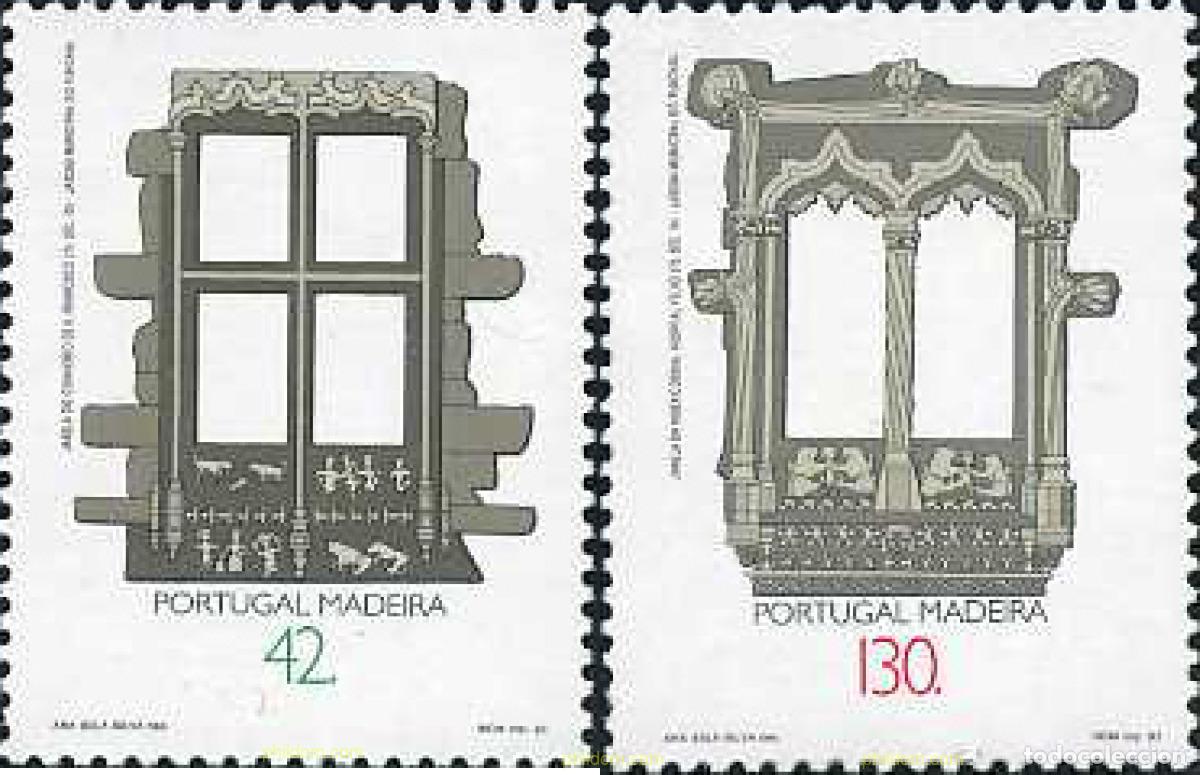Sellos: 127059 MNH MADEIRA 1993 ARQUITECTURA POPULAR