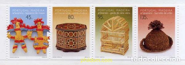 Sellos: 627125 MNH MADEIRA 1995 ARTESANIA DE MADEIRA
