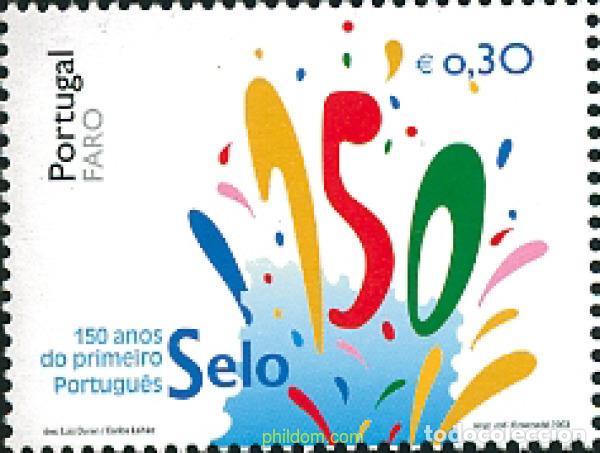 Sellos: 127739 MNH PORTUGAL 2003 150 ANIVERSARIO DEL SELLO