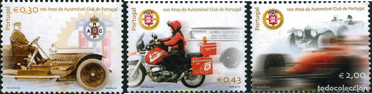 Sellos: 127735 MNH PORTUGAL 2003 CENTENARIO DEL AUTOMOBIL CLUB DE PORTUGAL