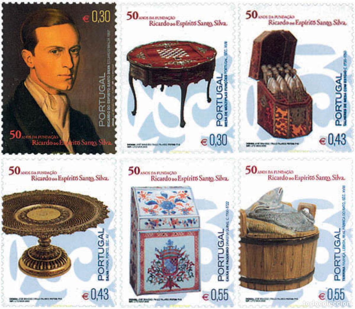 Sellos: 127736 MNH PORTUGAL 2003 50 A&Ntilde;OS DE LA FUNDACION RICARDO DO ESPIRITO SANTO SILVA