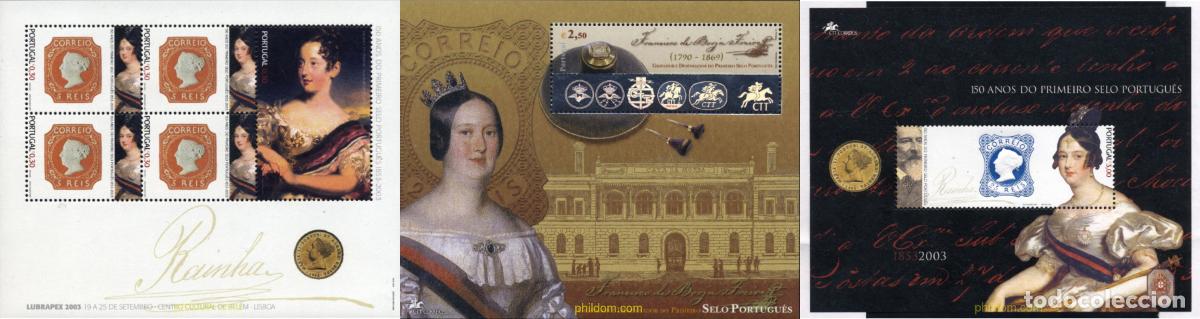 Sellos: 132956 MNH PORTUGAL 2003 150 ANIVERSARIO DEL SELLO