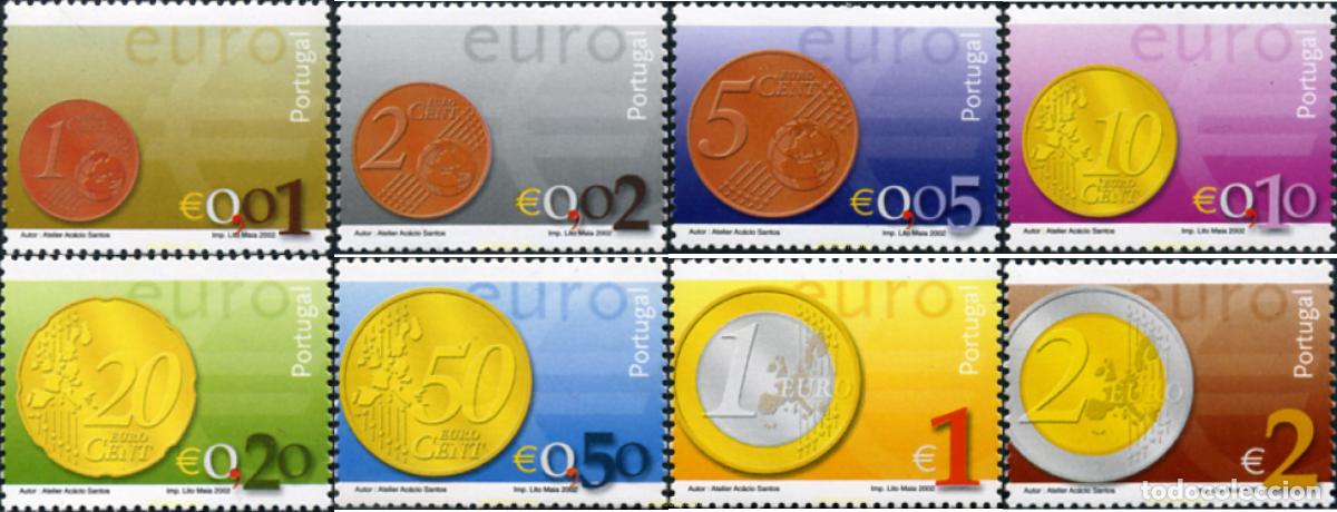 Sellos: 135915 MNH PORTUGAL 2002 EUROS