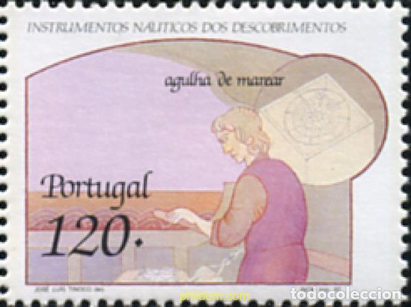 Sellos: 140921 MNH PORTUGAL 1992 INSTRUMENTOS DE NAVEGACION DE LA EPOCA DE LOS DESCUBRIDORES