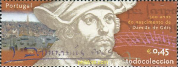 Sellos: 141100 MNH PORTUGAL 2002 500 ANIVERSARIO DEL NACIMIENTO DE DAMIAO DE GOIS
