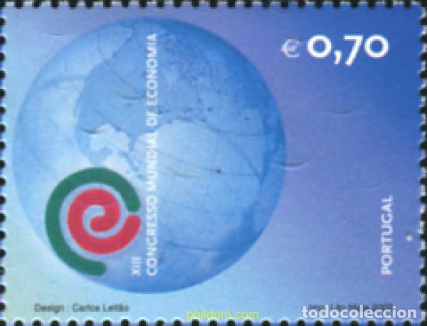 Sellos: 141110 MNH PORTUGAL 2002 13 CONGRESO MUNDIAL DE LA ECONOMIA