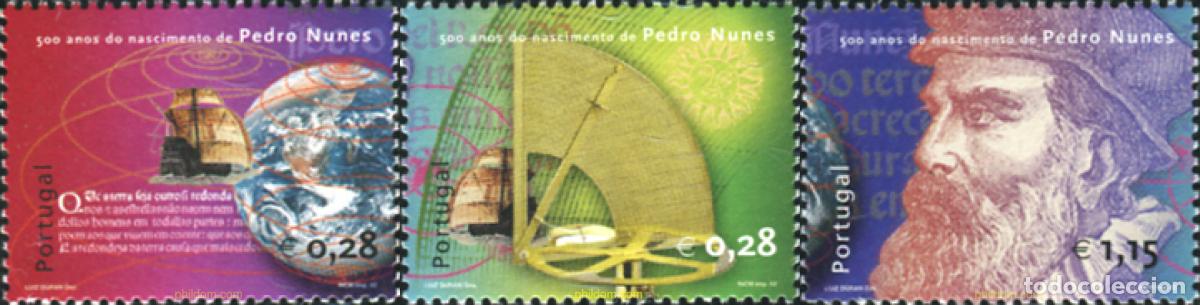Sellos: 141101 MNH PORTUGAL 2002 500 ANIVERSARIO DEL NACIMIENTO DE DAMIAO DE GOIS