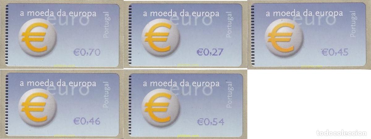 Sellos: 167131 MNH PORTUGAL 2002 EL EURO