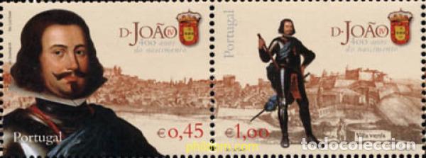 Sellos: 144108 MNH PORTUGAL 2004 400 ANIVERSARIO DEL NACIMIENTO DEL REY JOAO IV