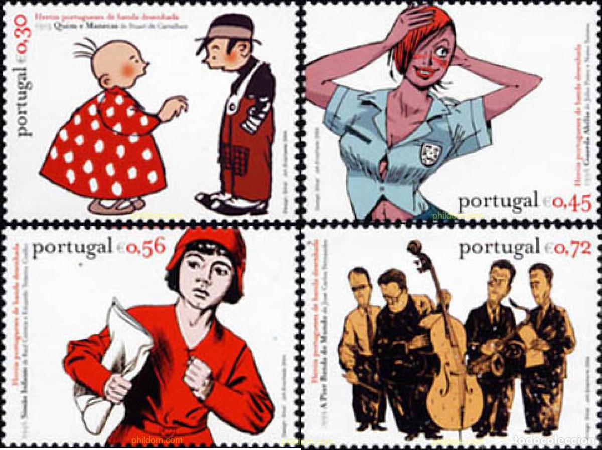 Sellos: 149087 MNH PORTUGAL 2004 COMIC