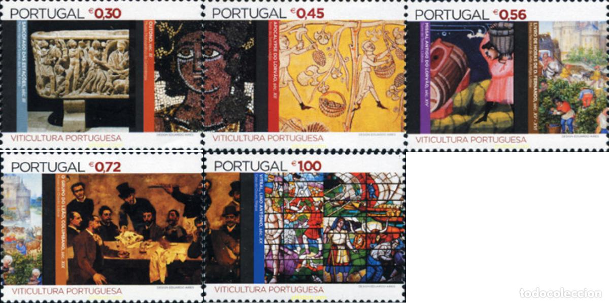 Sellos: 153400 MNH PORTUGAL 2004 VITICULTURA